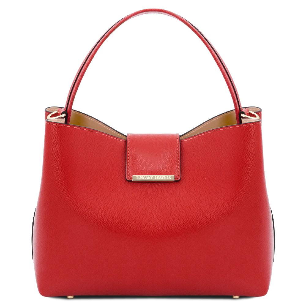 Tuscany Leather Borsa Secchiello in Pelle Italia