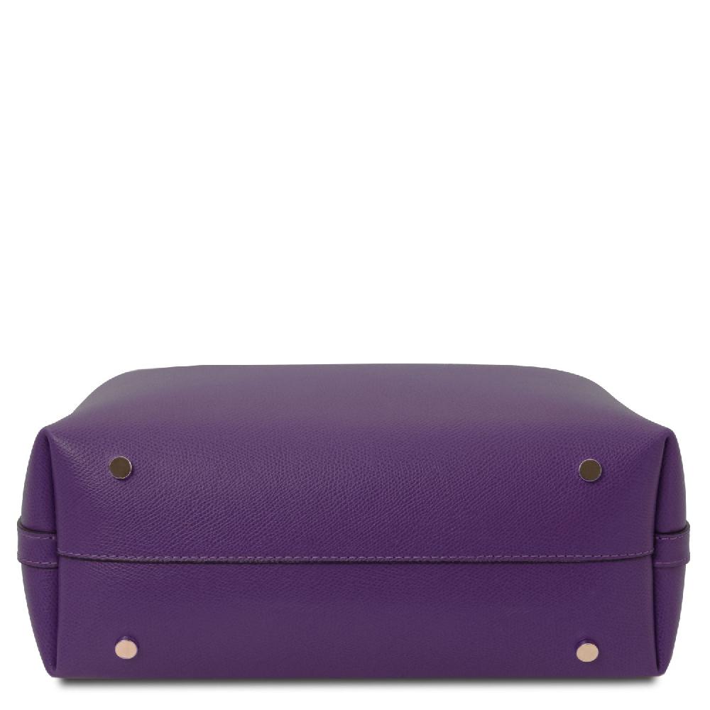 Tuscany Leather Borsa Secchiello in Pelle In Linea