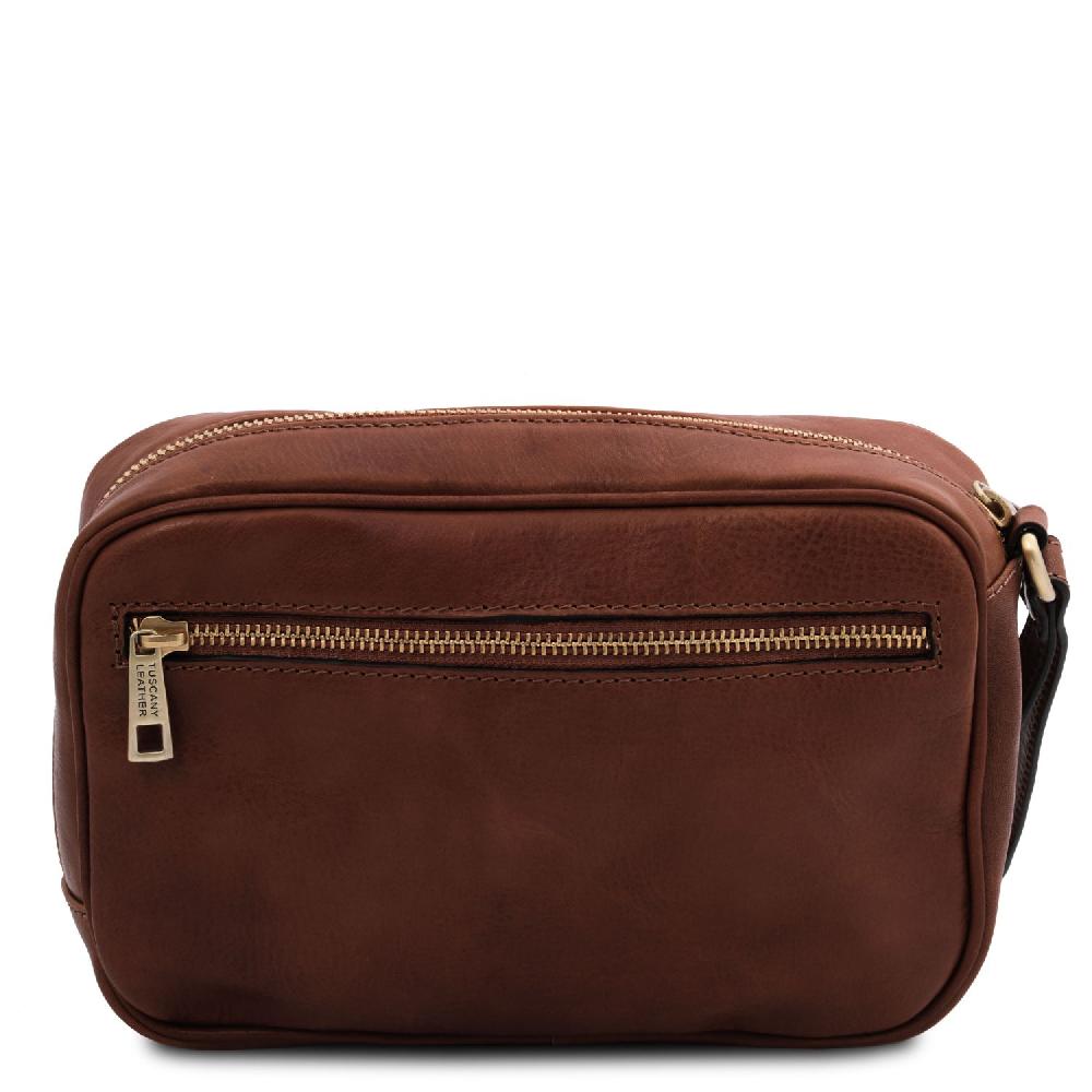 Tuscany Leather Borsello a Mano in Pelle Grande vendita