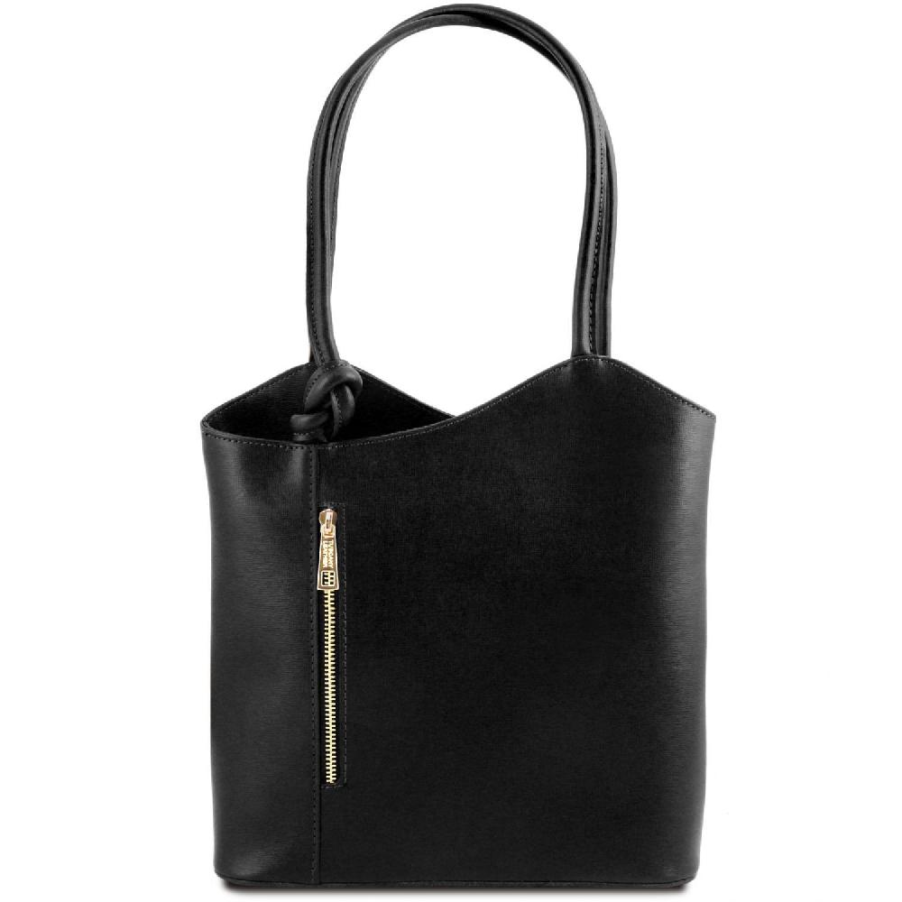 Tuscany Leather Borsa Donna Convertibile a Zaino in Pelle Saffiano Fornitura limitata