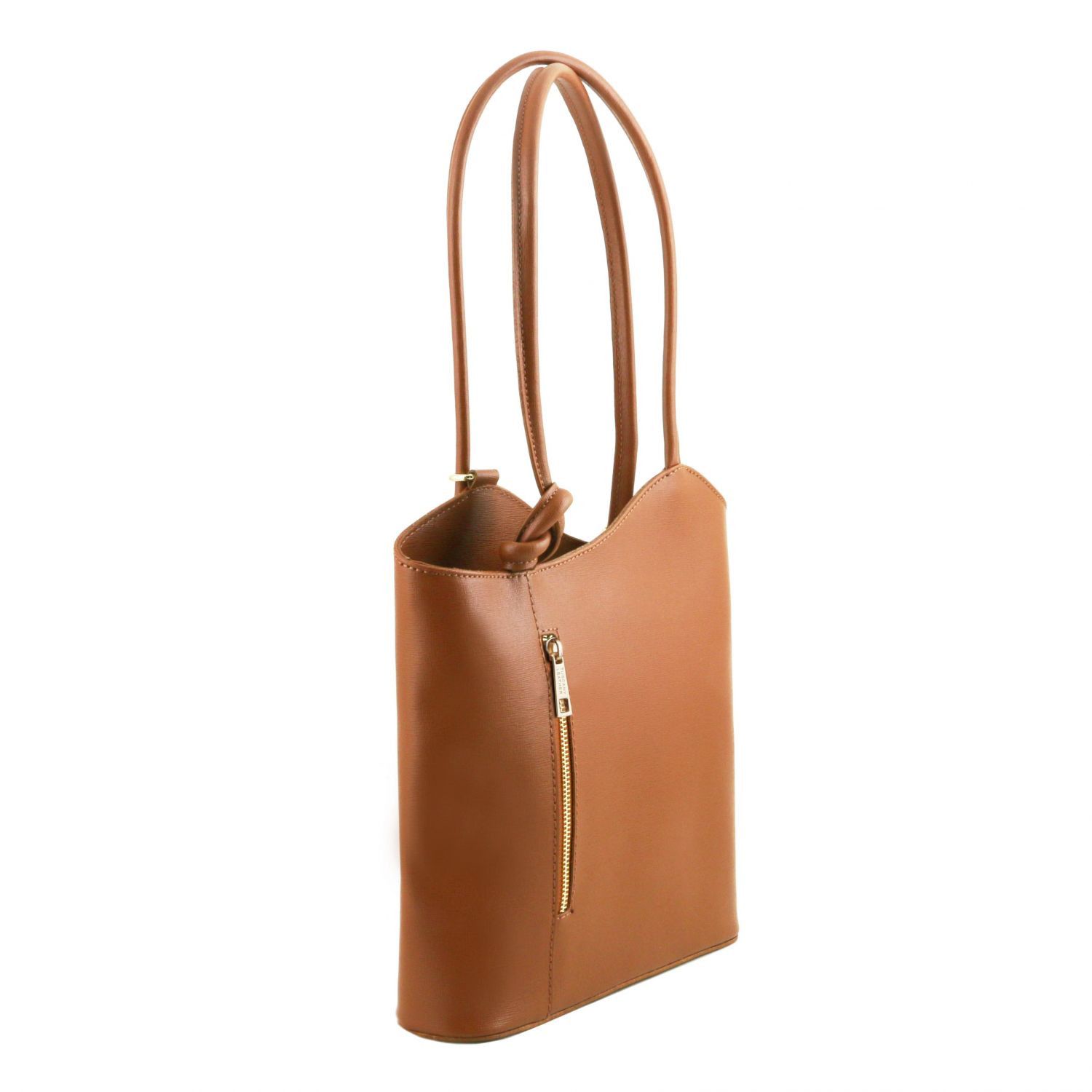 Tuscany Leather Borsa Donna Convertibile a Zaino in Pelle Saffiano Shopping online
