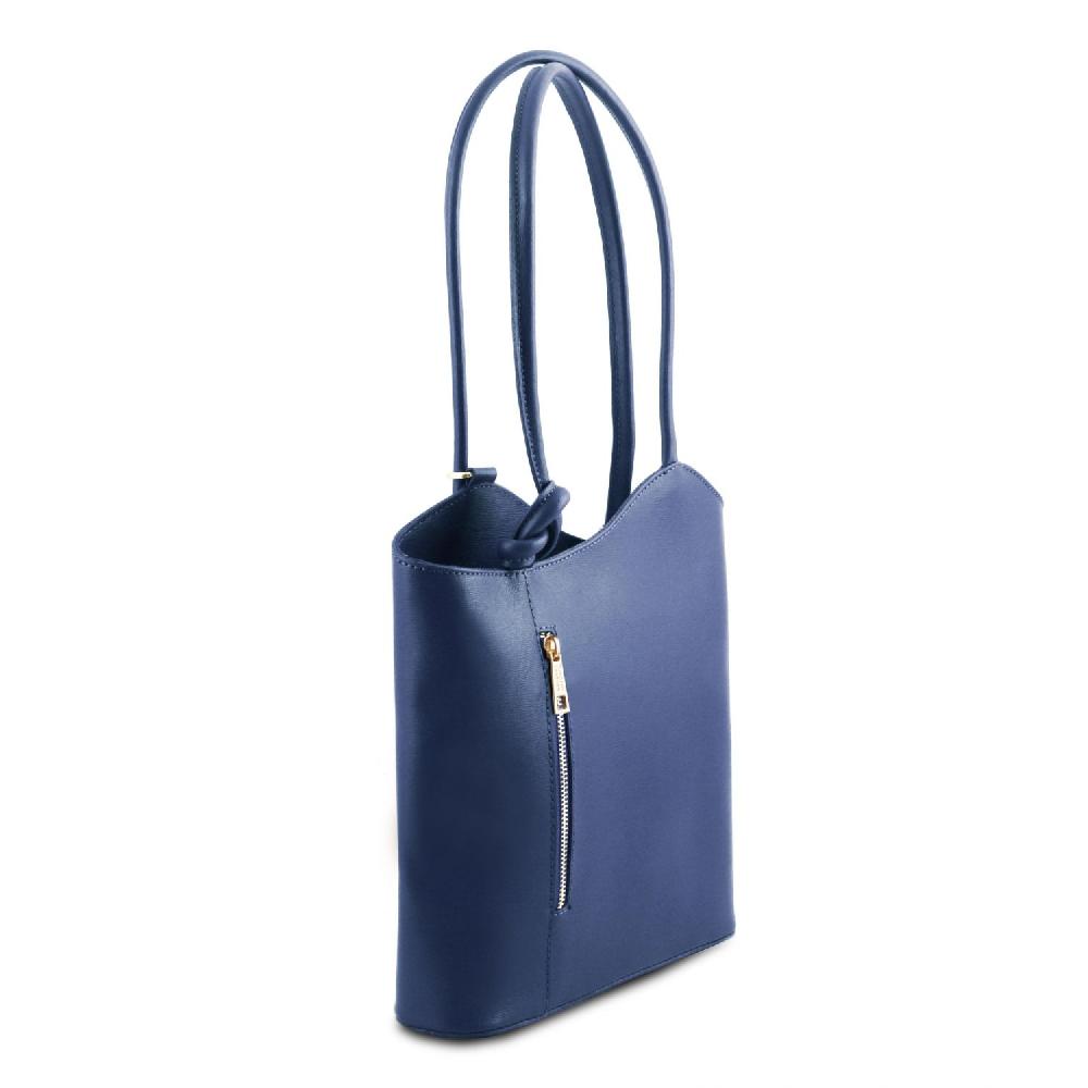 Tuscany Leather Borsa Donna Convertibile a Zaino in Pelle Saffiano Offerta esclusiva