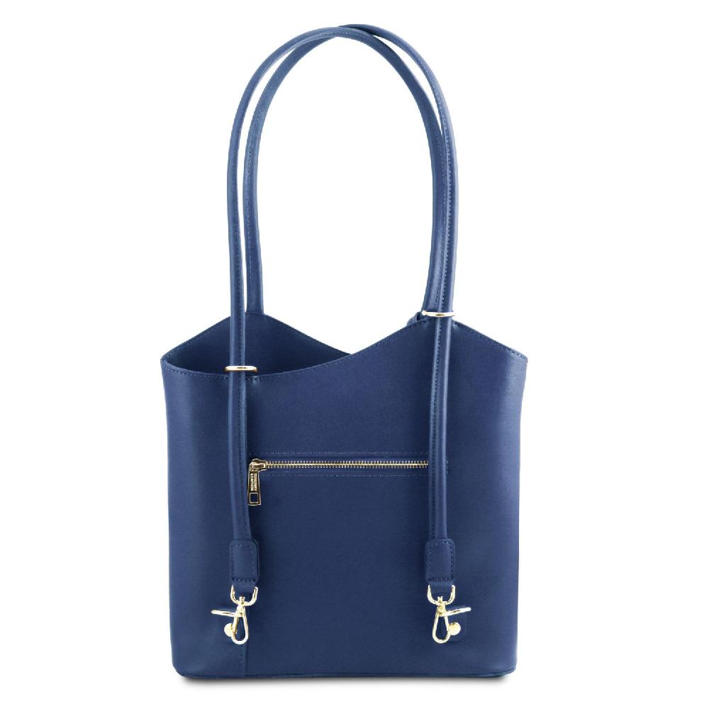 Tuscany Leather Borsa Donna Convertibile a Zaino in Pelle Saffiano Offerta esclusiva