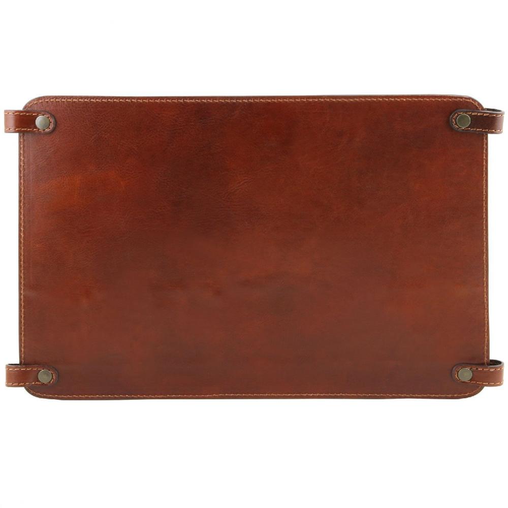 Tuscany Leather Modulo Multifunzione in Pelle con Tasche Cyber Monday