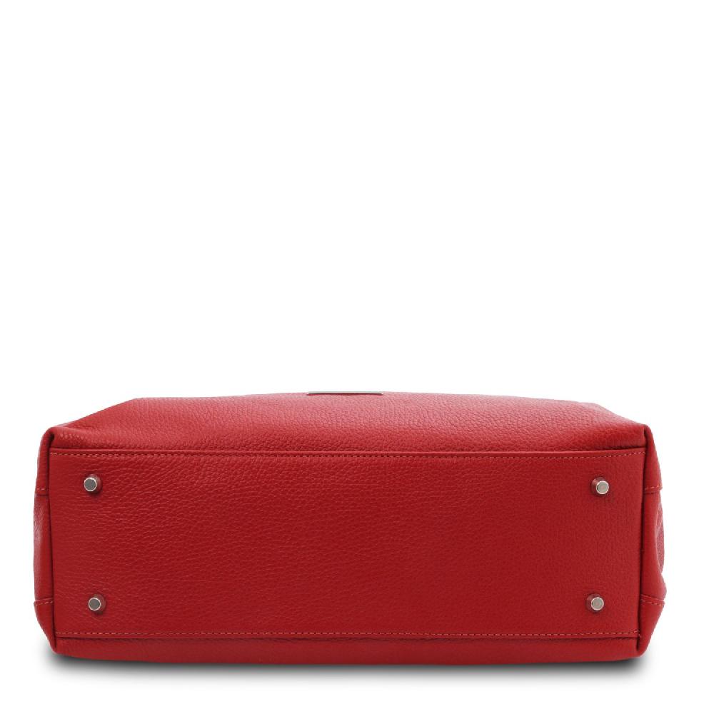 Tuscany Leather Borsa Shopping in Pelle Morbida Offerta temporanea