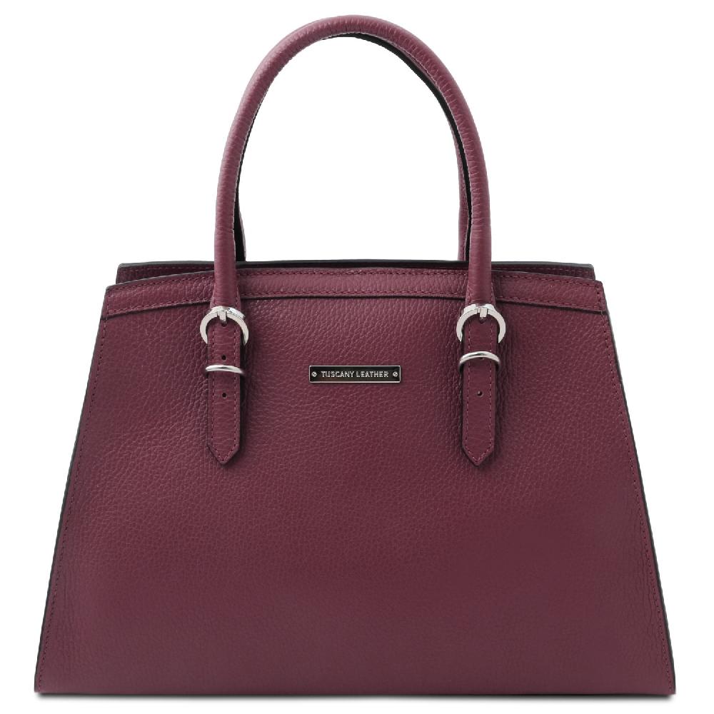 Tuscany Leather Borsa a Mano in Pelle Grandi sconti
