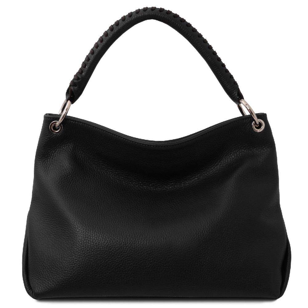Tuscany Leather Borsa a Spalla in Pelle Morbida Comprane uno, ottenene uno gratis