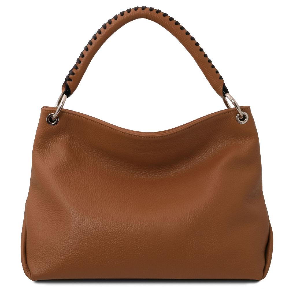 Tuscany Leather Borsa a Spalla in Pelle Morbida Offerte giornaliere