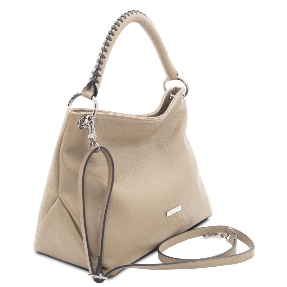 Tuscany Leather Borsa a Spalla in Pelle Morbida Offerte speciali