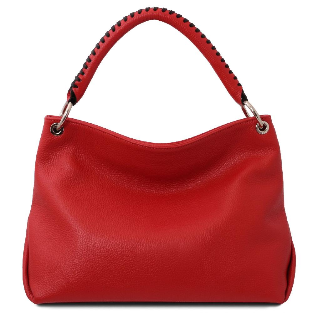 Tuscany Leather Borsa a Spalla in Pelle Morbida Enormi risparmi