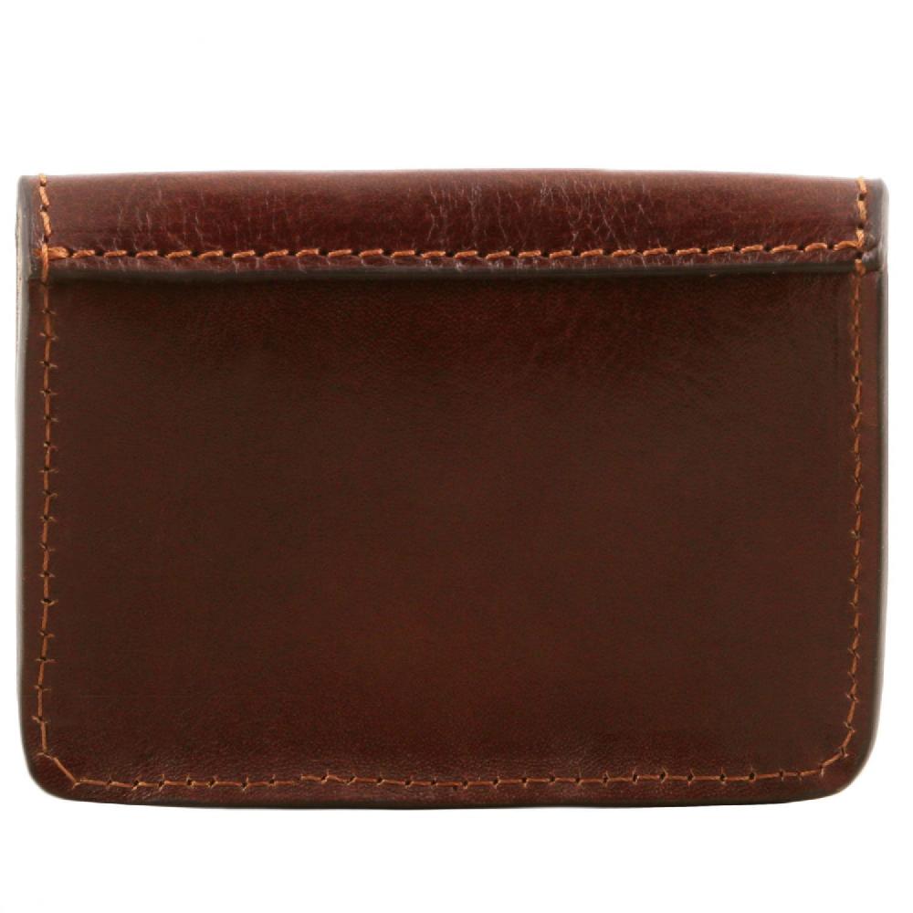 Tuscany Leather Esclusivo Porta Biglietti da Visita in Pelle Ritorno libero