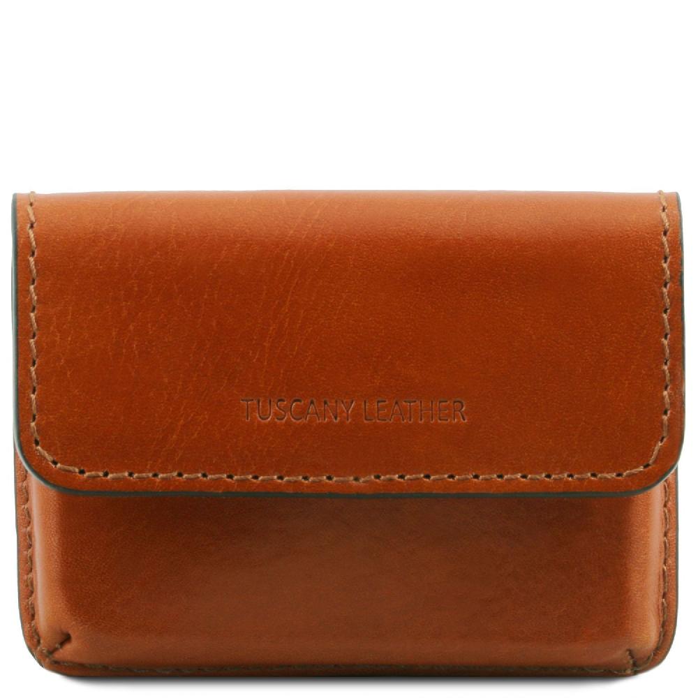 Tuscany Leather Esclusivo Porta Biglietti da Visita in Pelle Ultimi tre giorni