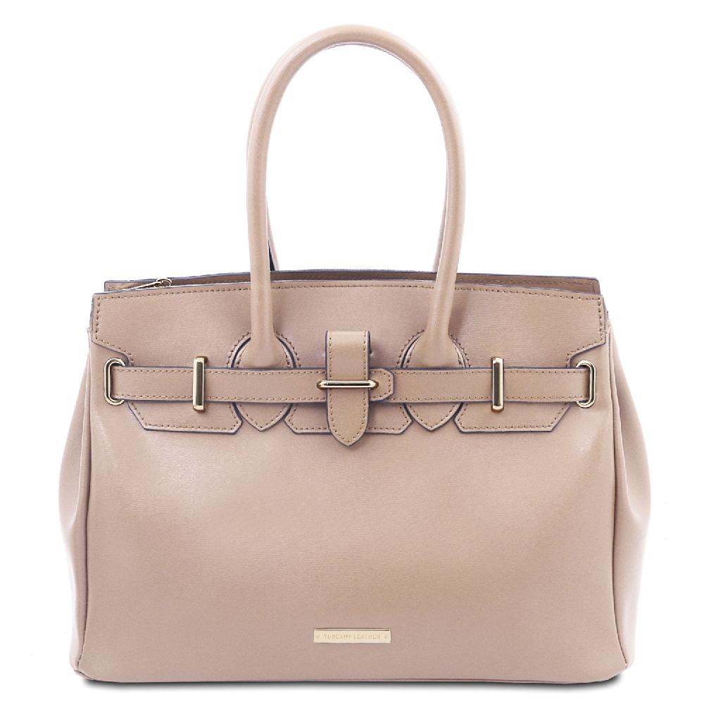 Tuscany Leather Borsa a Mano in Pelle Offerta speciale della fabbrica