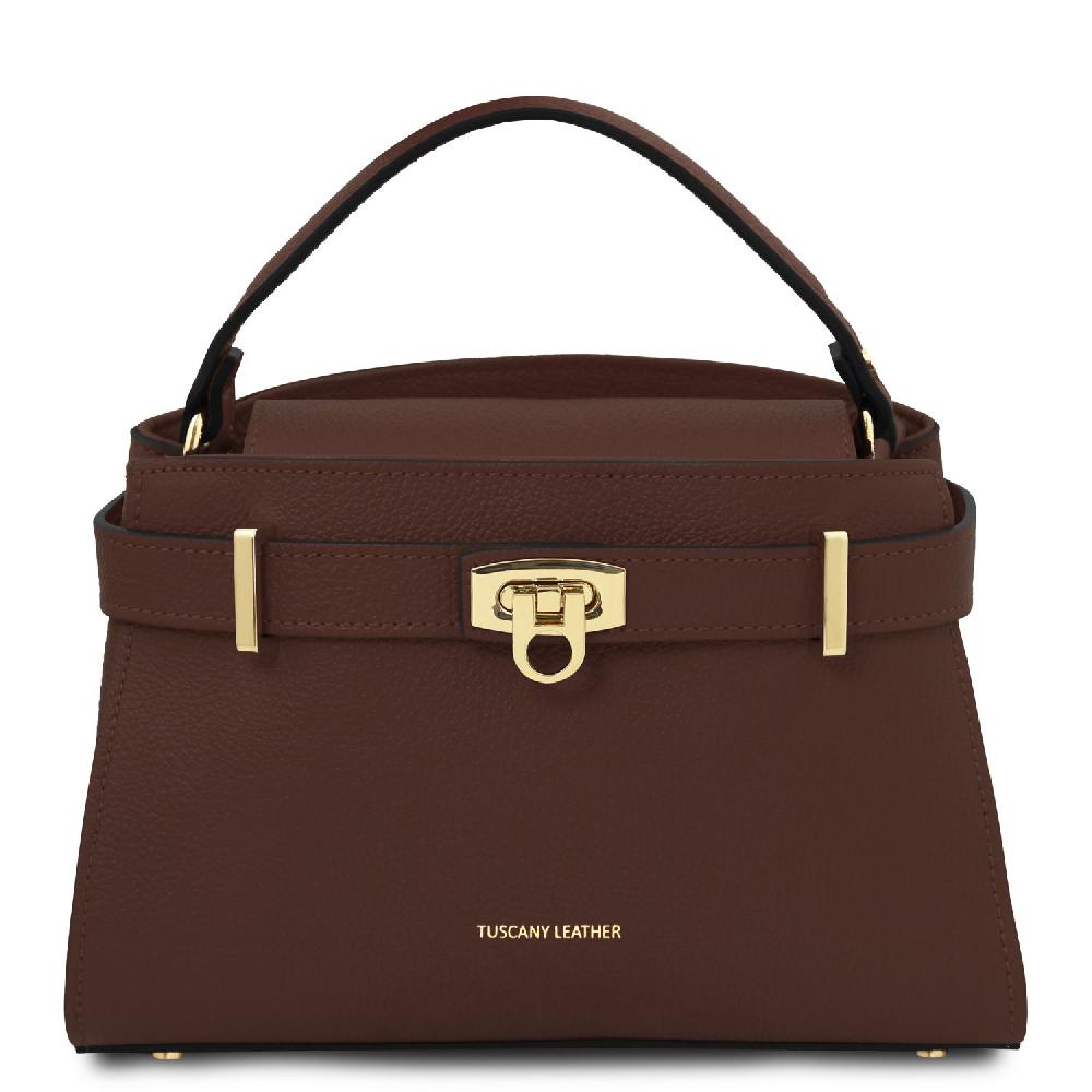Tuscany Leather Borsa a Mano in Pelle Fino al 55% di sconto