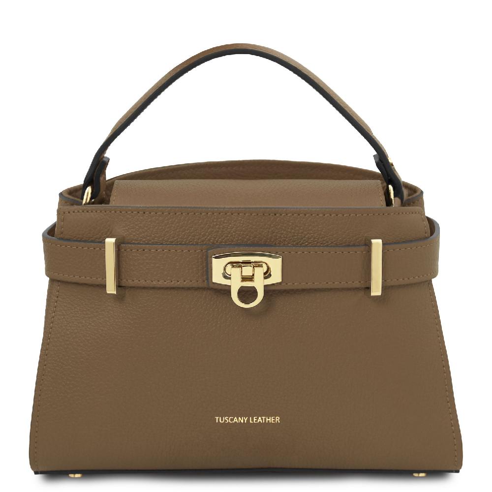 Tuscany Leather Borsa a Mano in Pelle Super sconto