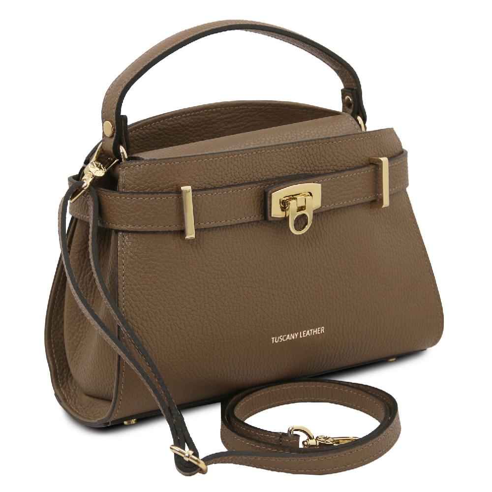 Tuscany Leather Borsa a Mano in Pelle Super sconto