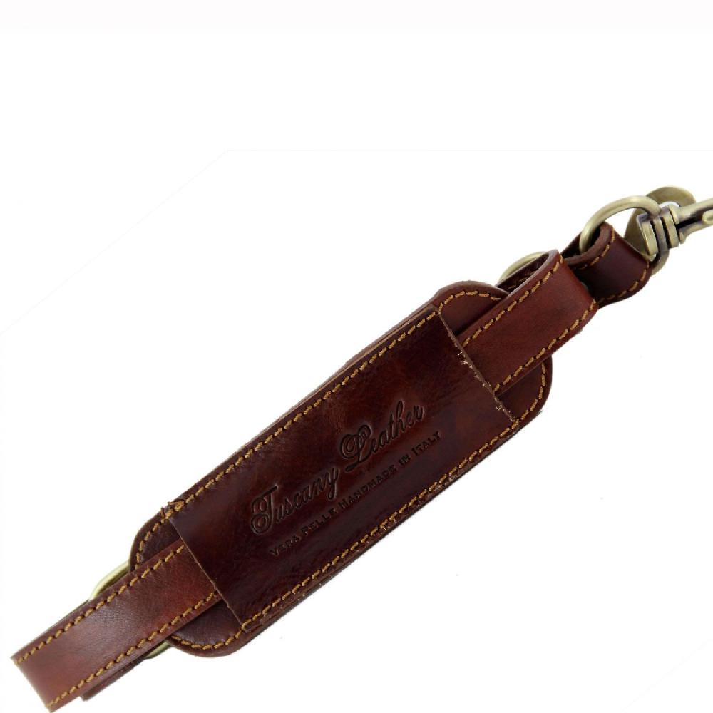 Tuscany Leather Tracolla in Pelle Regolabile per Cartelle 50% di sconto con spedizione gratuita