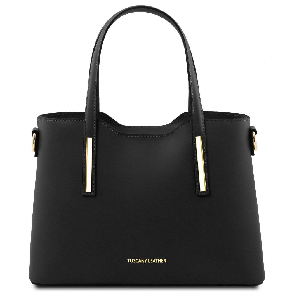 Tuscany Leather Leather Tote - Small Size Officina