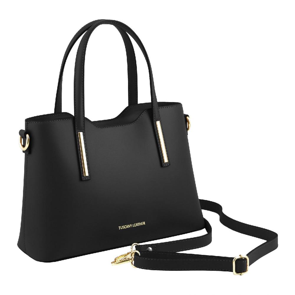Tuscany Leather Leather Tote - Small Size Officina