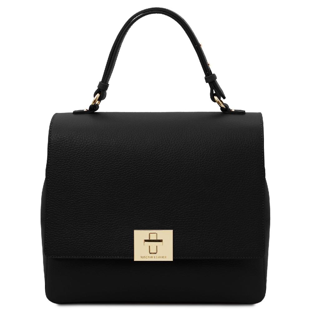 Tuscany Leather Leather Convertible Backpack Handbag In Linea