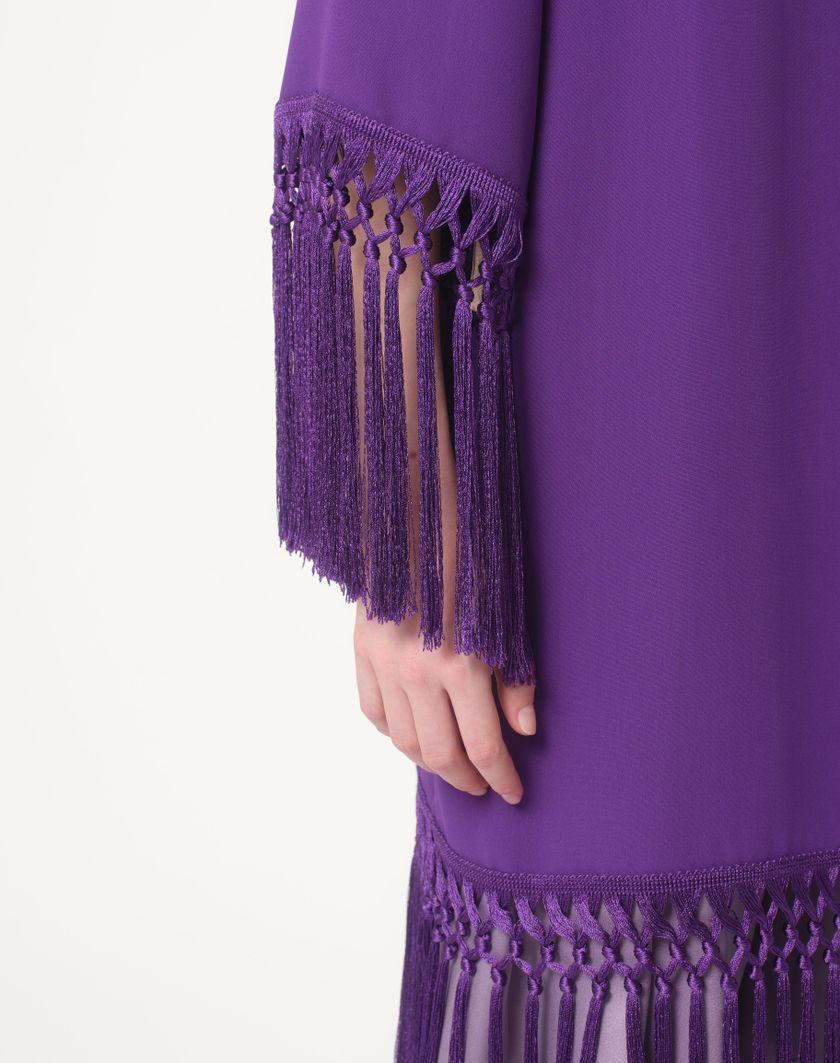 Valentino Handbags Abito In Cady Couture per Donna in Violet | Valentino IT Qualità