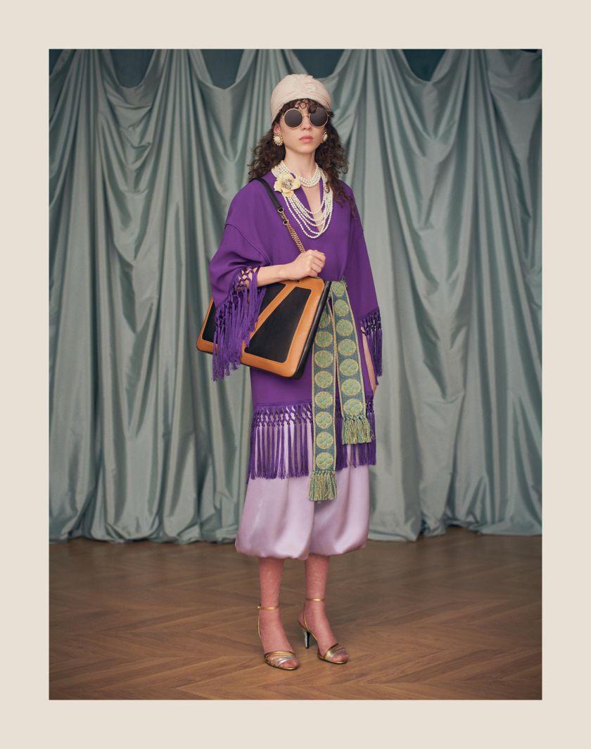 Valentino Handbags Sciarpa Antibes In Cotone E Fibra Metallizzata per Donna in Multicolor | Valentino IT Vendita