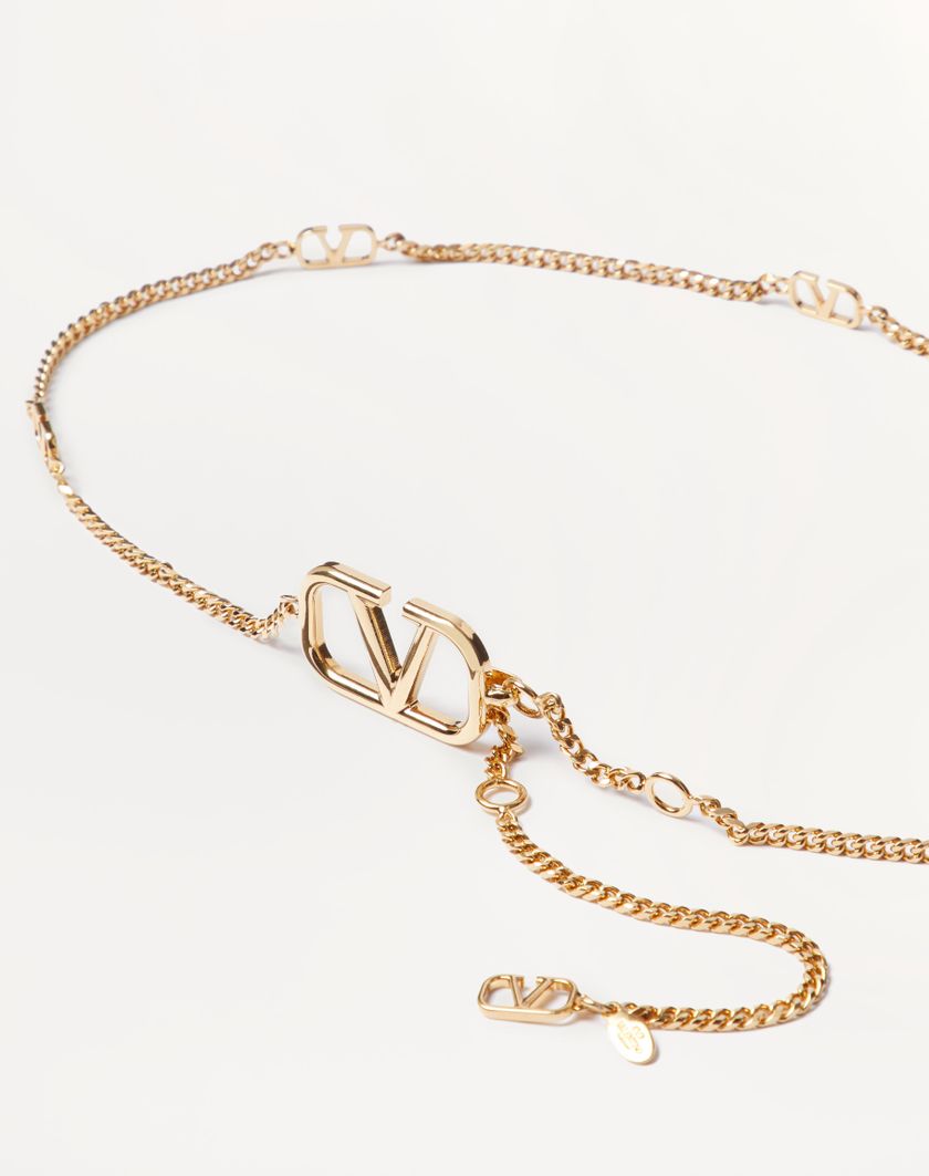 Valentino Handbags Cintura A Catena Vlogo Signature per Donna in Oro | Valentino IT Qualità