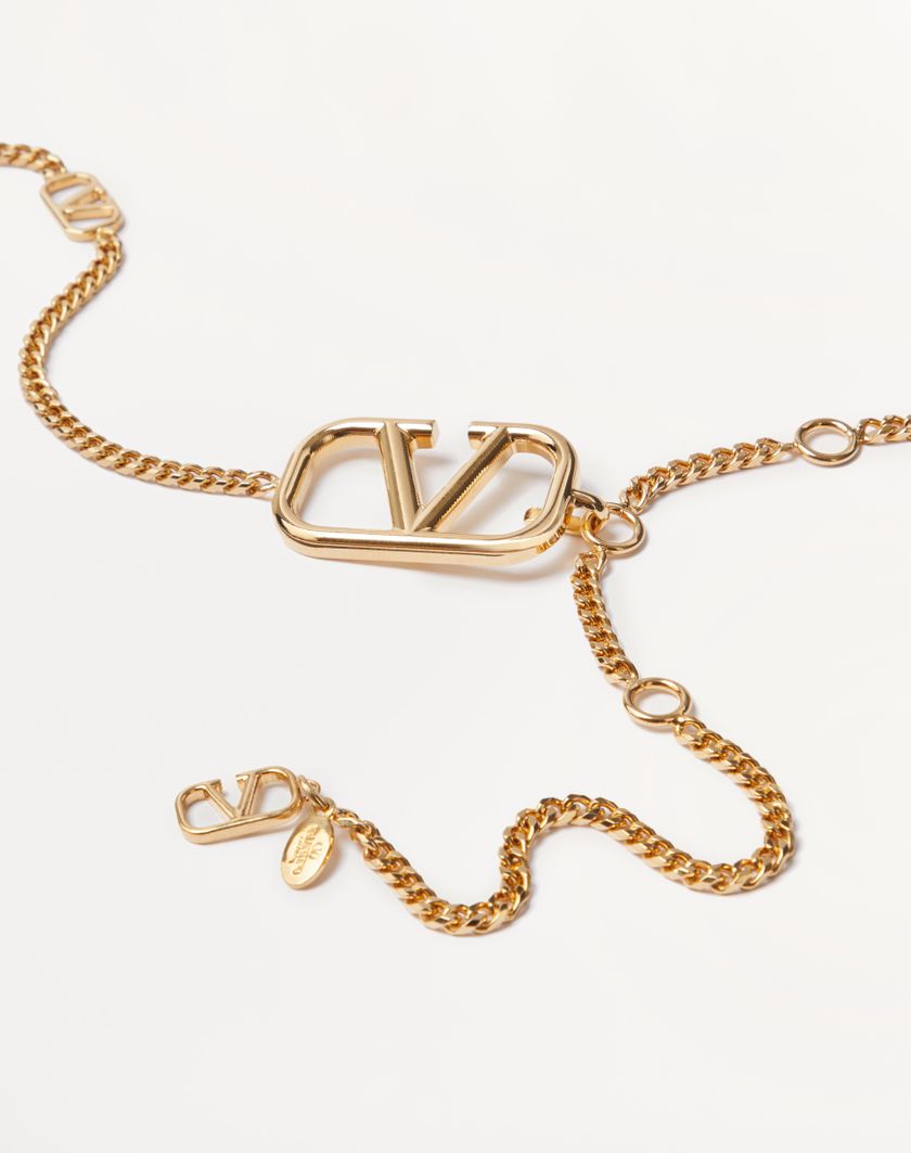 Valentino Handbags Cintura A Catena Vlogo Signature per Donna in Oro | Valentino IT Qualità