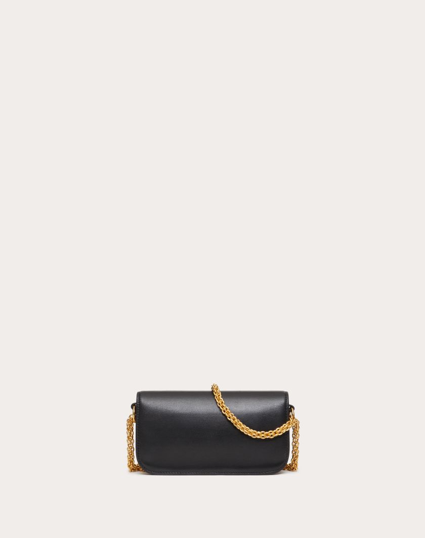 Valentino Handbags Borsa Piccola A Spalla Valentino Garavani Locò In Vitello per Donna in Nero | Valentino IT Promozione