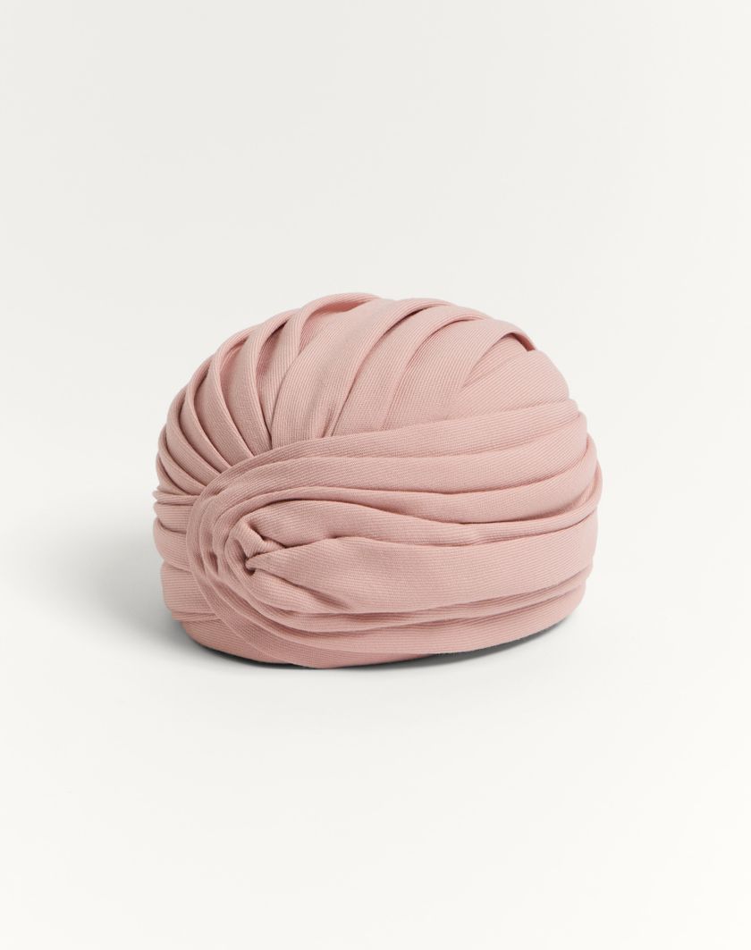 Valentino Handbags Turbante Rigido In Lana per Donna in Avorio/oro | Valentino IT Spedizione Gratuita