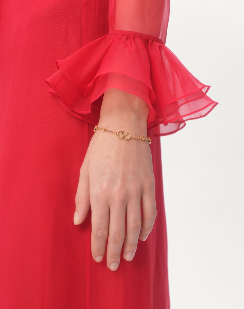 Valentino Handbags Bracciale Vlogo Signature In Metallo per Donna in Oro | Valentino IT Convenienza