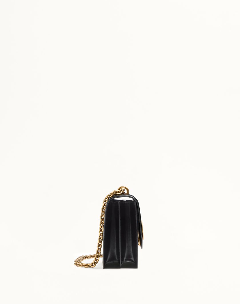 Valentino Handbags Borsa A Spalla Valentino Garavani Vain In Vitello Lucido per Donna in Avorio | Valentino IT Novità