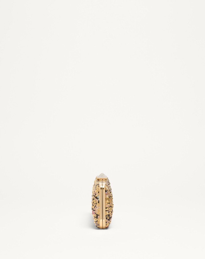 Valentino Handbags Minaudiere Carry Secrets Con Strass Motivo Apres L'hiver per Donna in Multicolor | Valentino IT Offerte