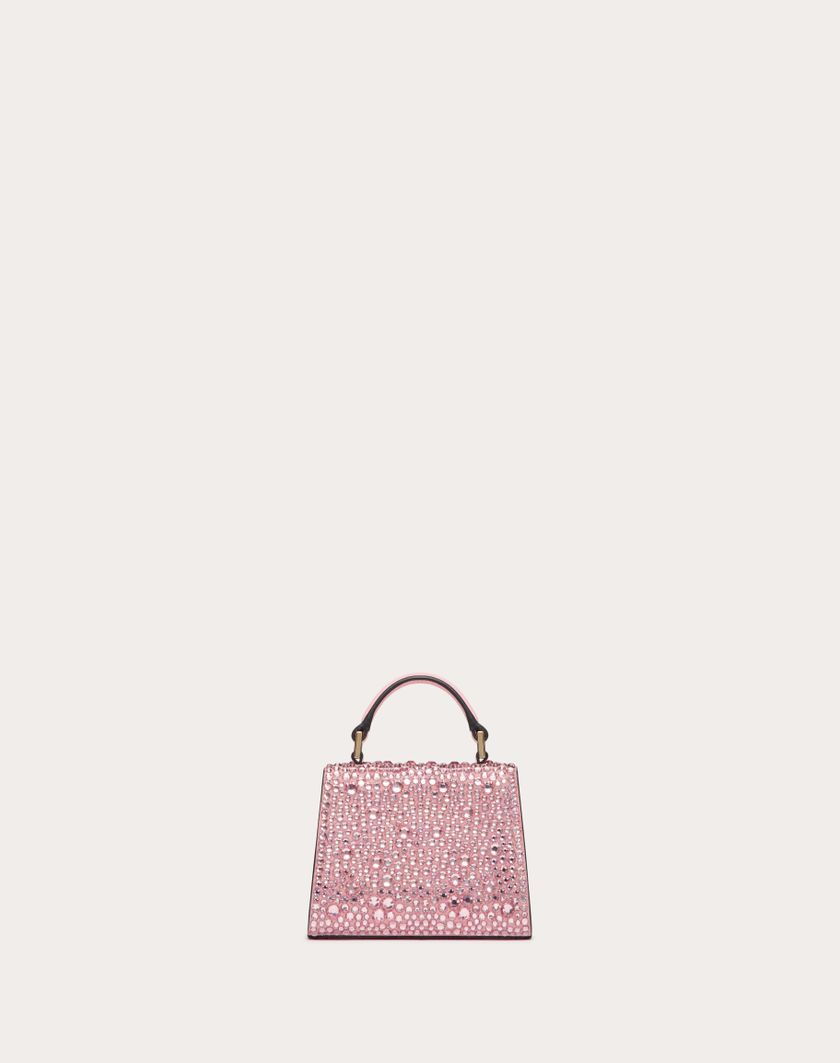 Valentino Handbags Borsa A Mano Micro Vsling Ricamata per Donna in Rose/bubble | Valentino IT Presa