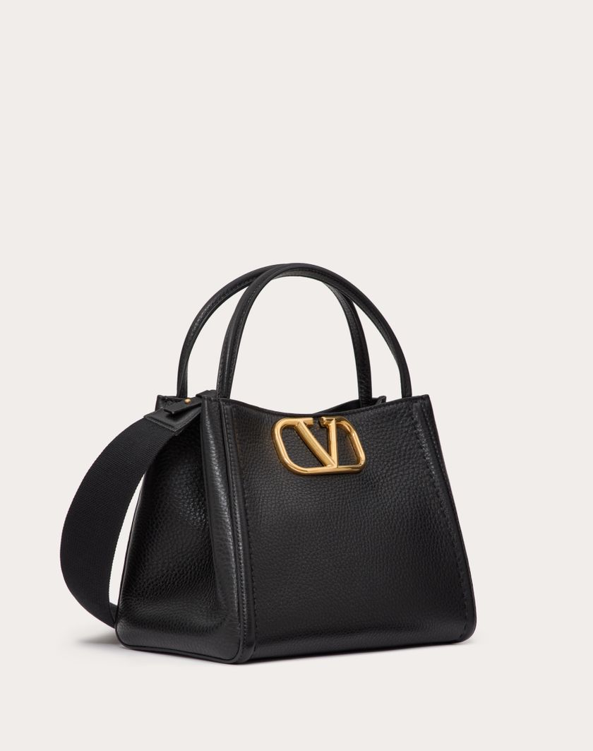 Valentino Handbags Borsa A Mano Media Valentino Garavani Alltime In Vitello Granato per Donna in Mandorla | Valentino IT Economico
