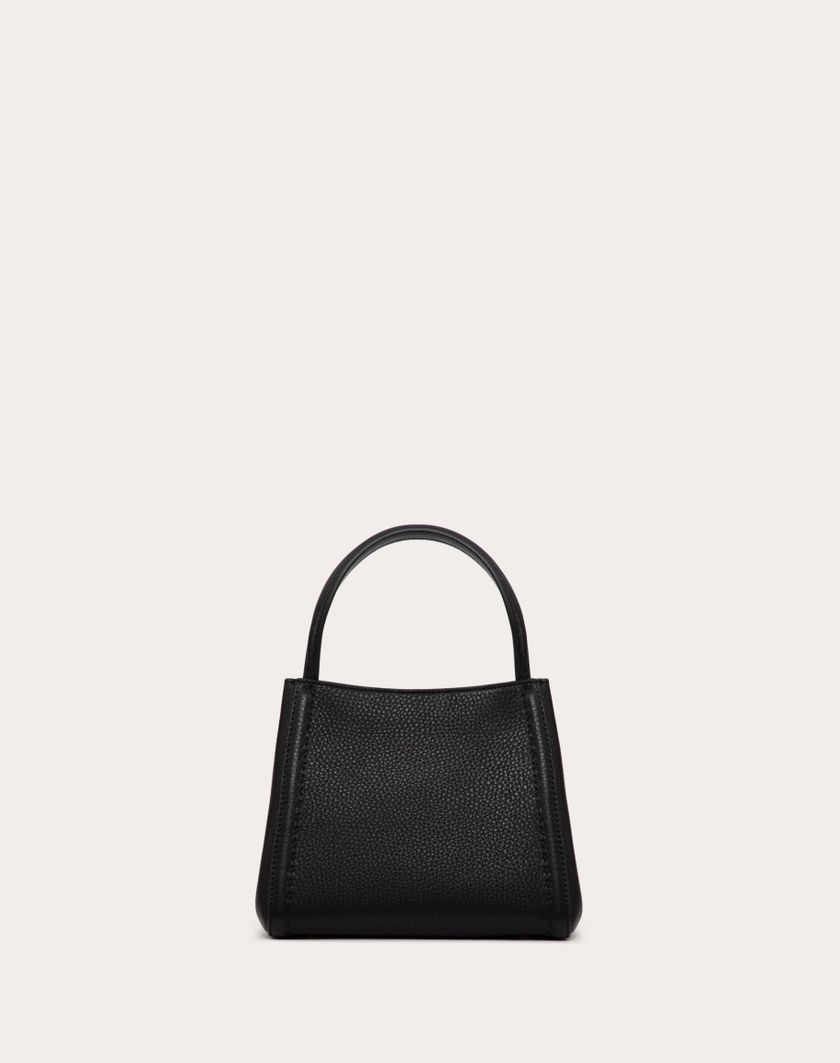 Valentino Handbags Borsa A Mano Piccola Valentino Garavani Alltime In Vitello Granato per Donna in Avorio | Valentino IT Outlet