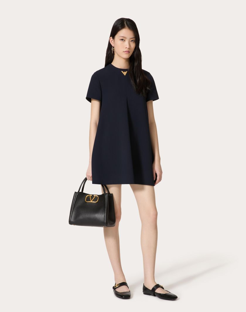 Valentino Handbags Borsa A Mano Media Valentino Garavani Alltime In Vitello Granato per Donna in Nero | Valentino IT Offerte