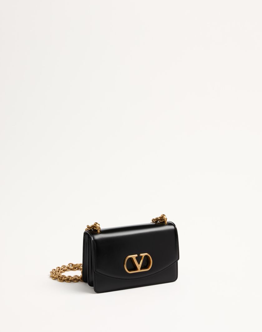 Valentino Handbags Borsa Piccola A Spalla Valentino Garavani Vain In Vitello Lucido per Donna in Avorio | Valentino IT Negozio