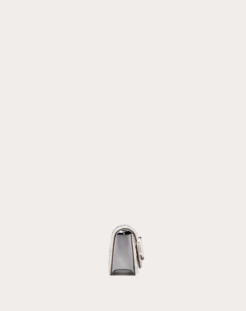 Valentino Handbags Borsa Piccola A Spalla Locò Con Cristalli per Donna in Argento | Valentino IT Fino Al -60%
