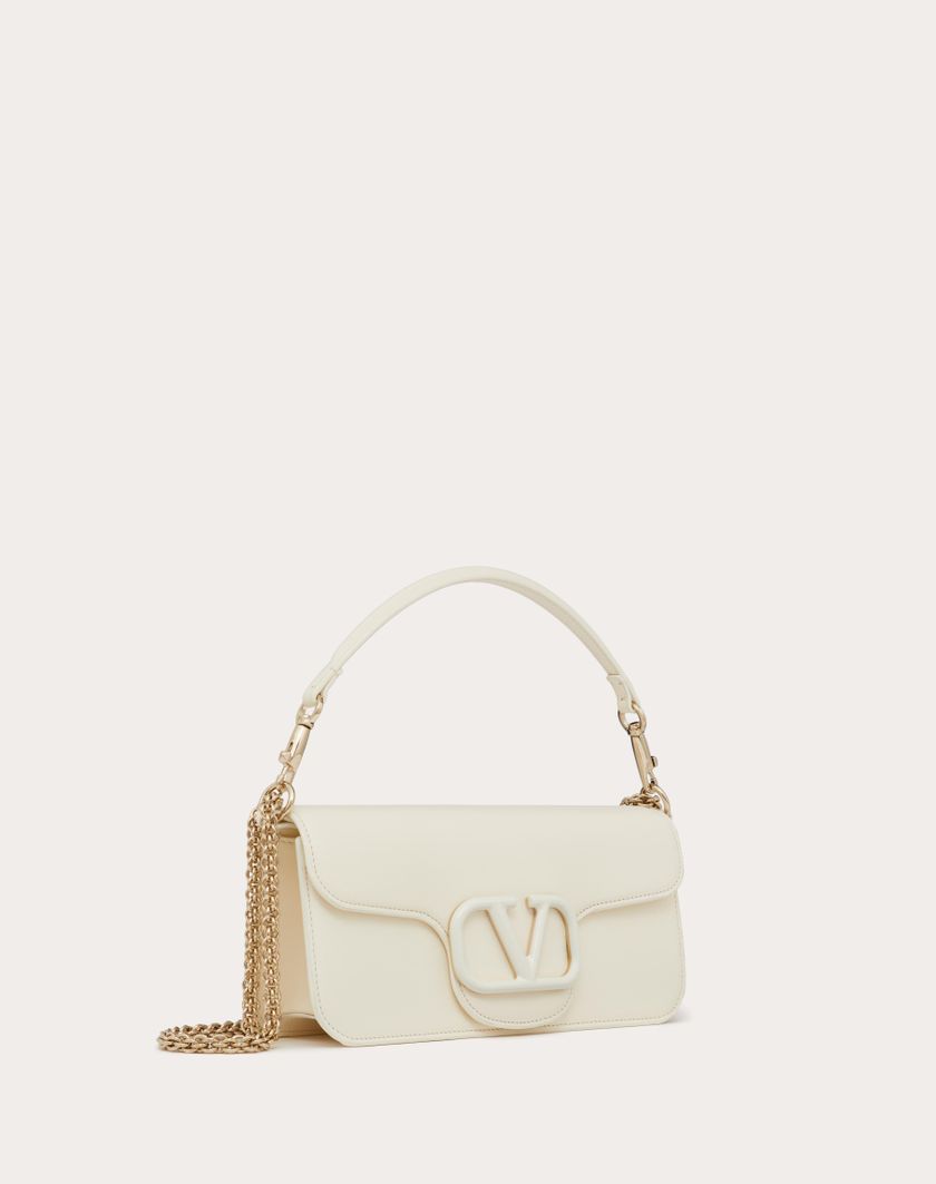 Valentino Handbags Borsa A Spalla Valentino Garavani Locò In Vitello per Donna in Rose Cannelle | Valentino IT Offerta
