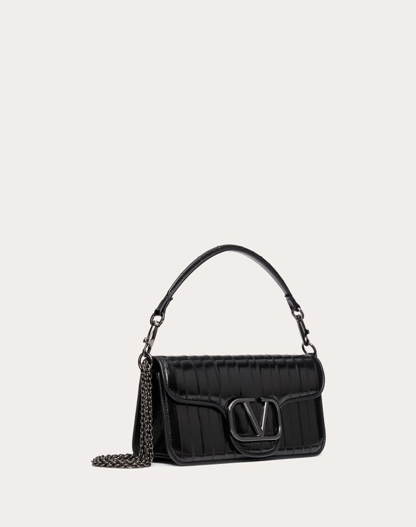 Valentino Handbags Borsa A Spalla Valentino Garavani Locò In Anguilla per Donna in Nero | Valentino IT Fornitura limitata