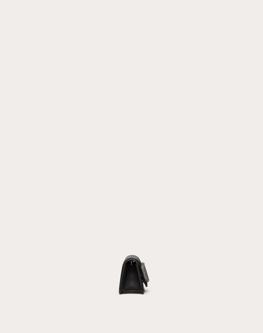 Valentino Handbags Borsa Micro Con Catena Valentino Garavani Locò Con Logo Gioiello per Donna in Nero | Valentino IT Offerte