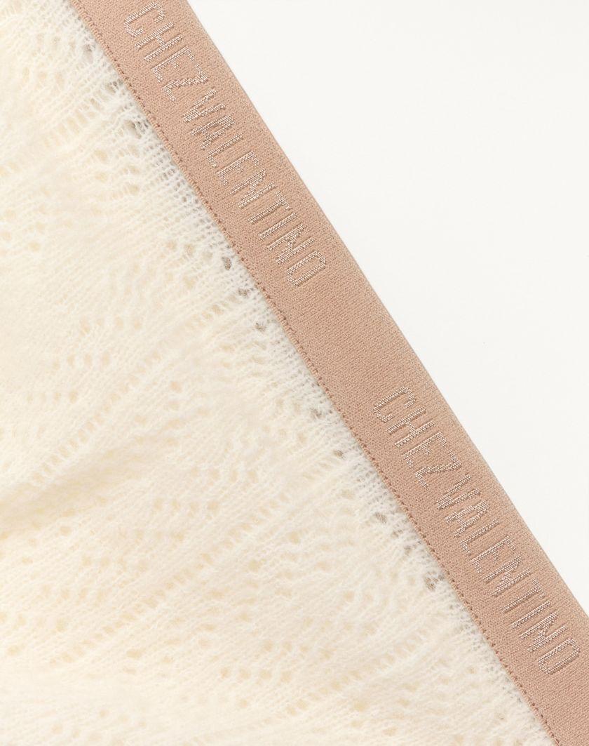 Valentino Handbags Collant In Mohair per Donna in Latte | Valentino IT Italia