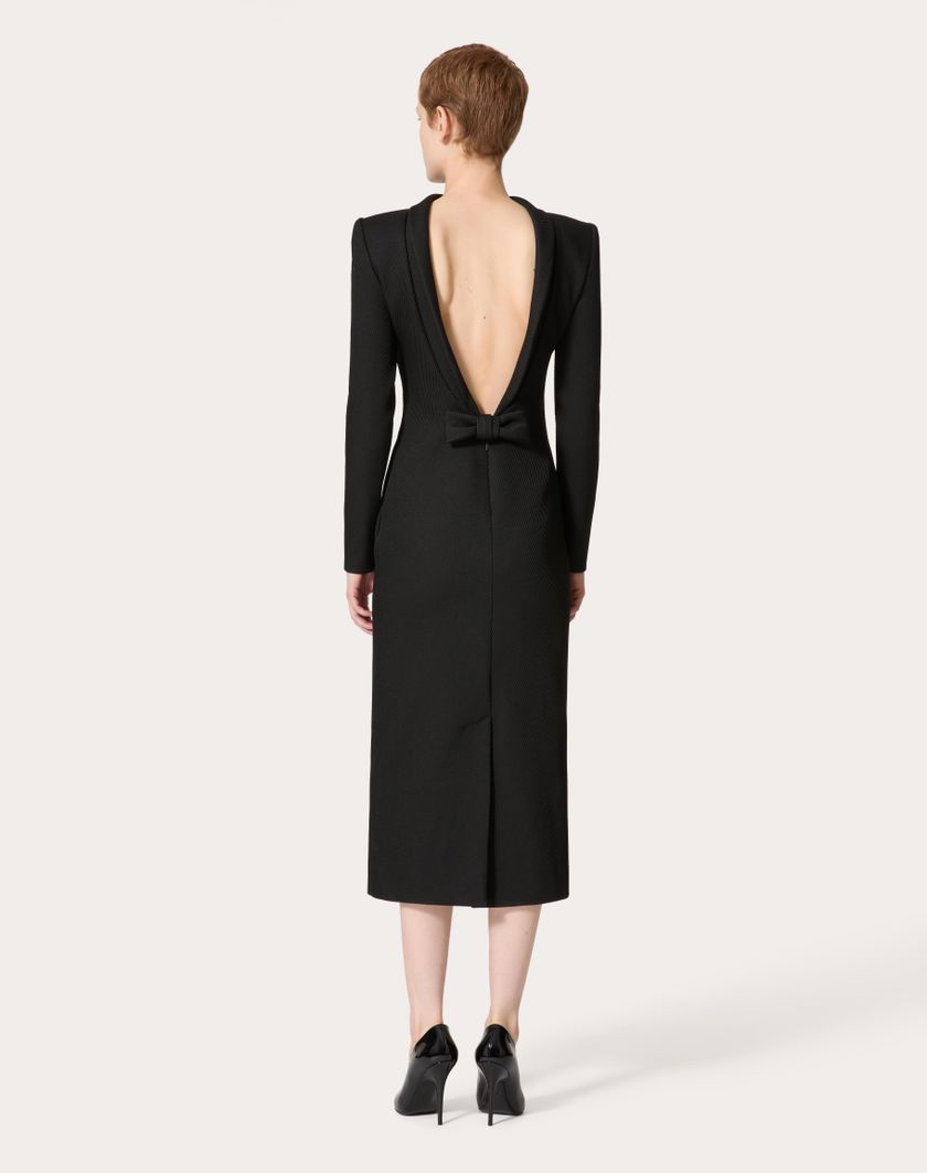 Valentino Handbags Abito Midi per Donna in Nero | Valentino IT Economico