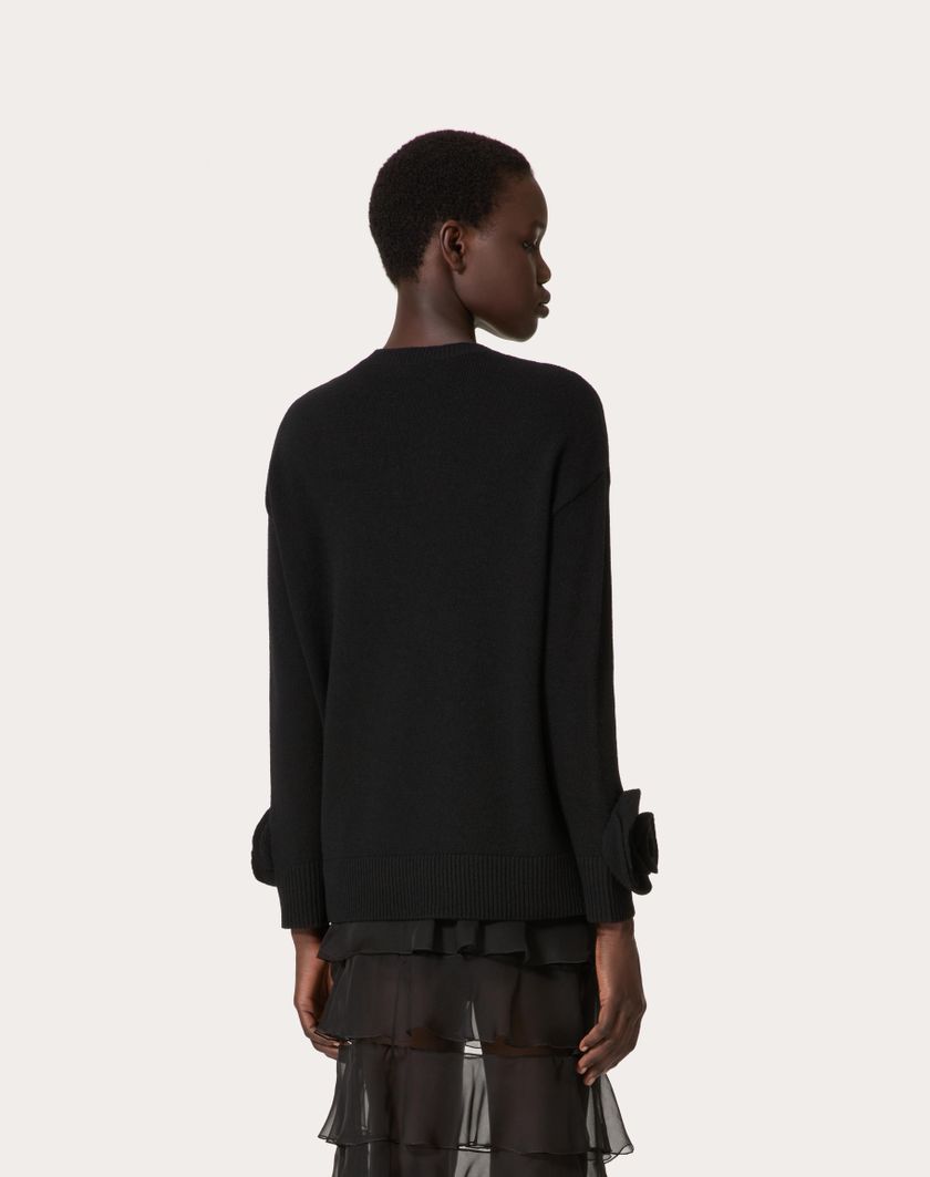 Valentino Handbags Maglia In Lana per Donna in Nero | Valentino IT Lightning offer