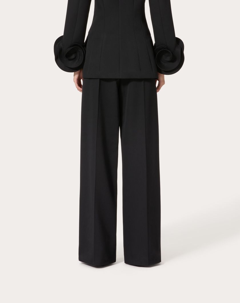 Valentino Handbags Pantalone In Grisaille per Donna in Nero | Valentino IT Vendita Calda