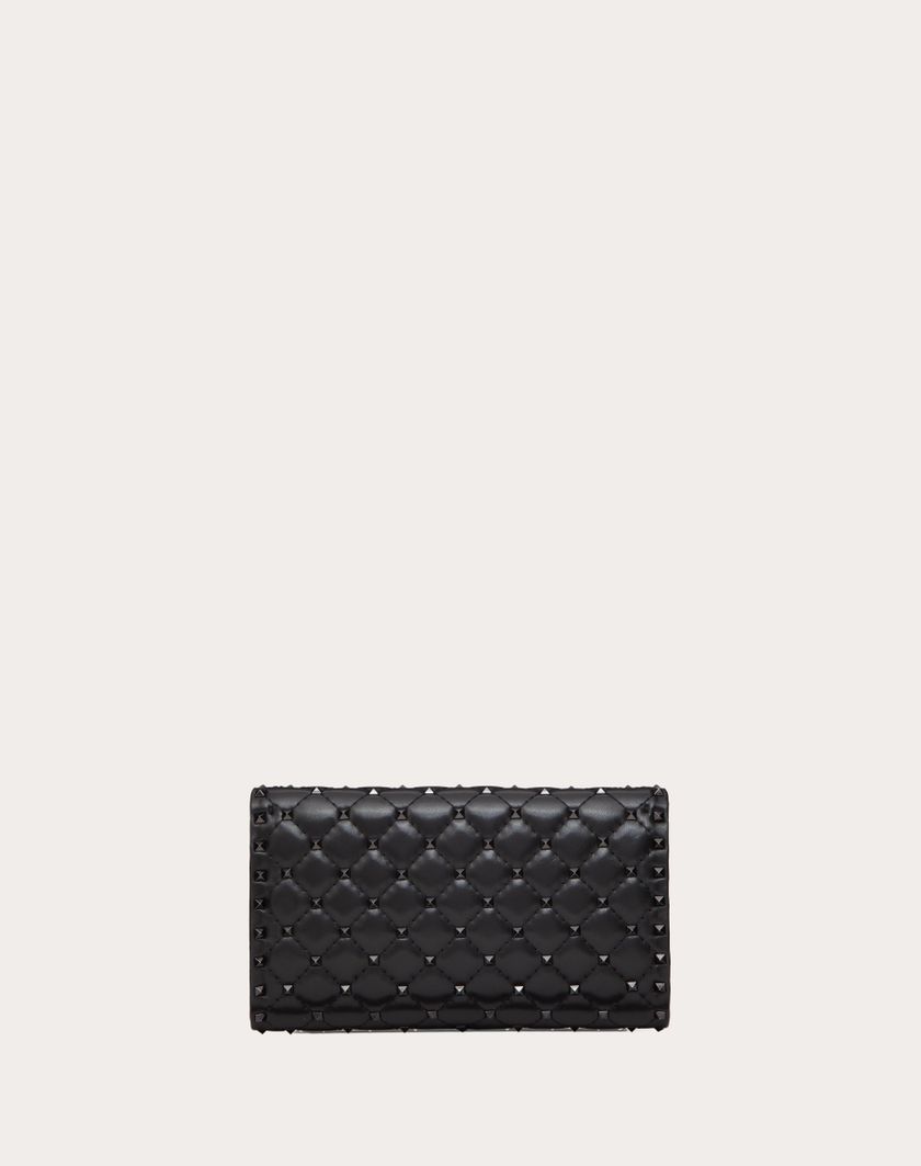 Valentino Handbags Borsa A Tracolla Rockstud Spike In Nappa per Donna in Nero | Valentino IT Vendita