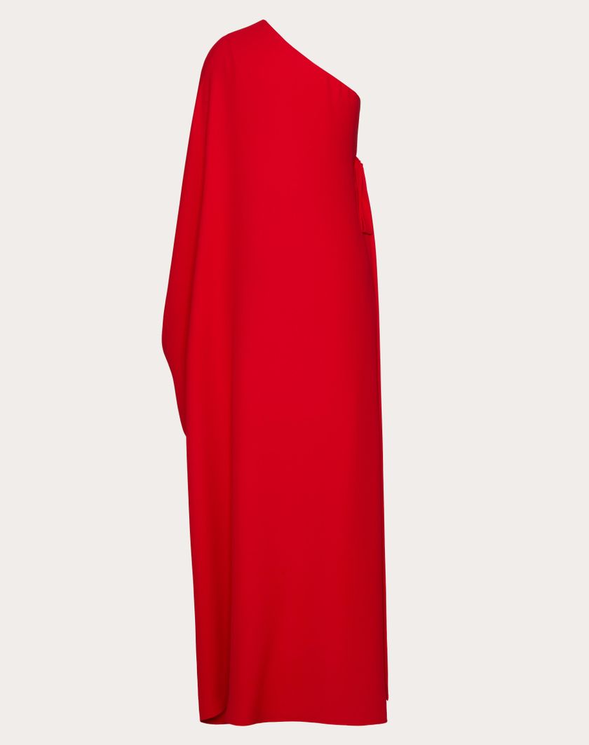 Valentino Handbags Abito Da Sera In Cady Couture per Donna in Rosso | Valentino IT Moda