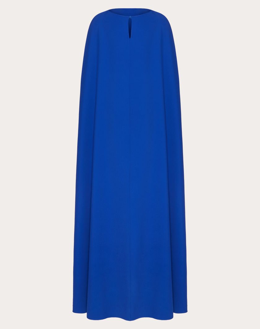 Valentino Handbags Abito Da Sera In Cady Couture per Donna in Zaffiro | Valentino IT Sconto di tempo limitato