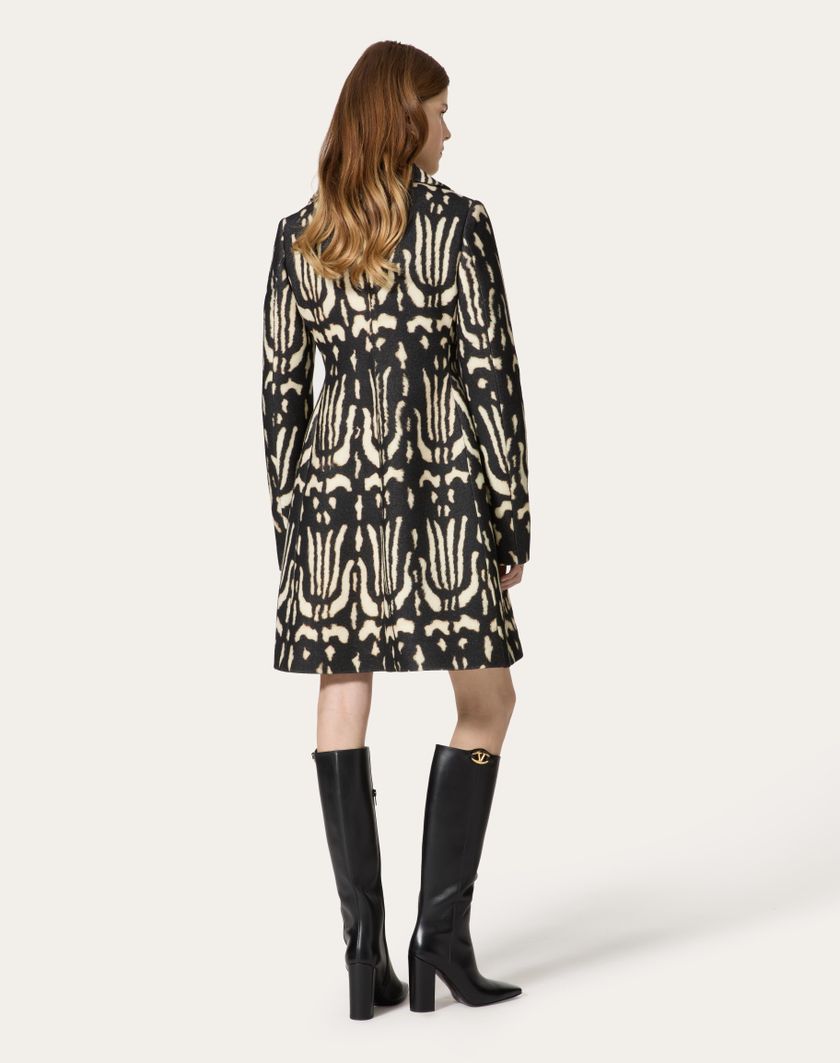 Valentino Handbags Cappotto In Valentino Wildprint 98 per Donna in Nero | Valentino IT Black Friday